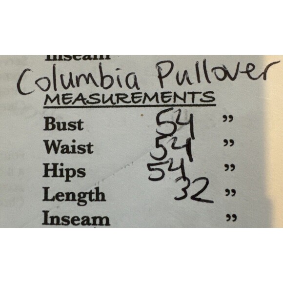 Columbia Mens Sz XL Pullover Fleece jacket 1/2 Zip Black a28 - Picture 8 of 8